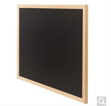 新款实木框磁性挂式小黑板创意家用咖啡店奶茶店黑板学校教室时尚
