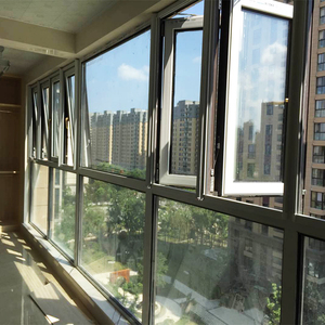 长沙杭州断桥铝门窗定制 铝合金封阳台平开窗户隔音推拉玻璃窗子