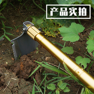 包邮户外多功能铁铲工兵铲折叠铲军锹军铲军镐小号迷你便携式铁锹