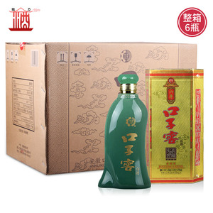 class=h>白酒 /span> 6年 450ml*6绿瓶口子窖