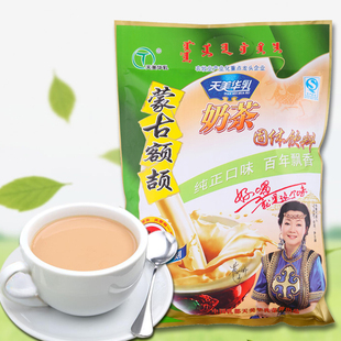 内蒙古天美华乳 蒙古额吉颉 奶茶甜味咸味400克20小袋好喝