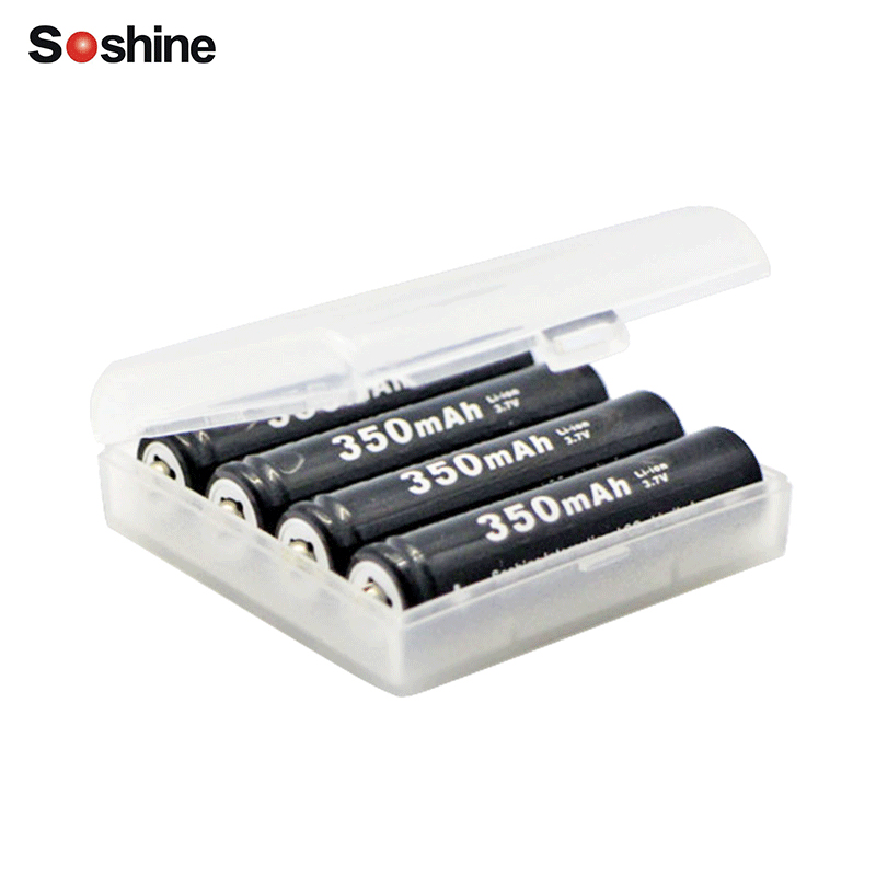 Soshine正品7号AAA锂电池10440充电电池350毫安时鼠标空调遥控器