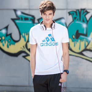 正品阿迪达斯adidas男装新款经典运动休闲短袖T恤短袖男