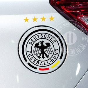 德国足球队车贴图片