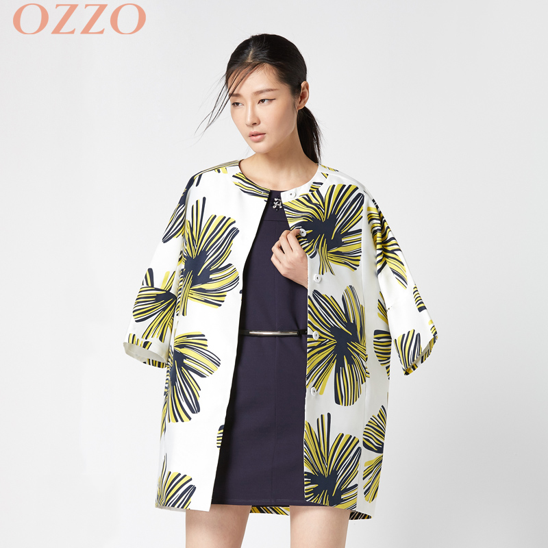 OZZO/欧尼迩时尚长外套