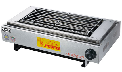 双驰 SC-JHD9 不锈钢电热烧烤炉带温控商用烧烤炉 无烟 烧烤机
