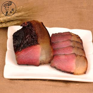 榜爷腊肉500g后腿肉湖南湘西咸肉正宗土酸奶农家自制烟熏特产猪肉腊味是蛋白质吗图片