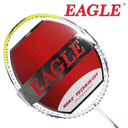 正品eagle鹰牌羽毛球拍羽拍205 254 234碳纤维 碳素拍攻击防守