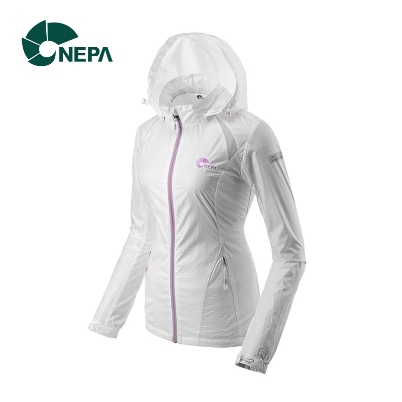 NEPA耐葩 女士夹克透气排汗超轻户外运动皮肤风衣7C40612
