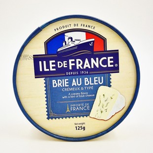 法国蓝纹蓝波芝士博格瑞法兰希布里布兰奶酪brie au bleu cheese