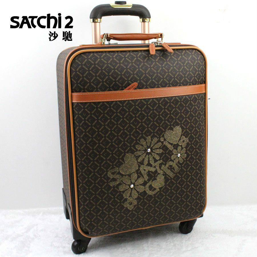 SATCHI沙驰拉杆箱【新款专柜】18“登机箱 行李箱包LM513051-3FCN
