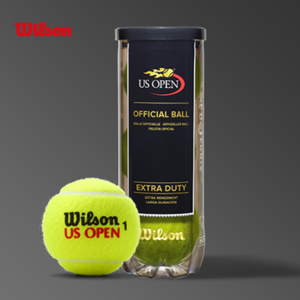 威尔逊wilson网球训练球 UsOpen胶罐运动美网比赛球练习一桶包邮