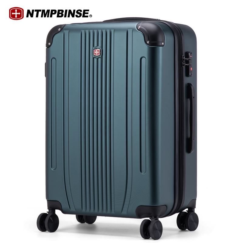 NTMPBINSE瑞士军刀拉杆箱万向轮拉链防刮PC行李箱男女登机旅行箱