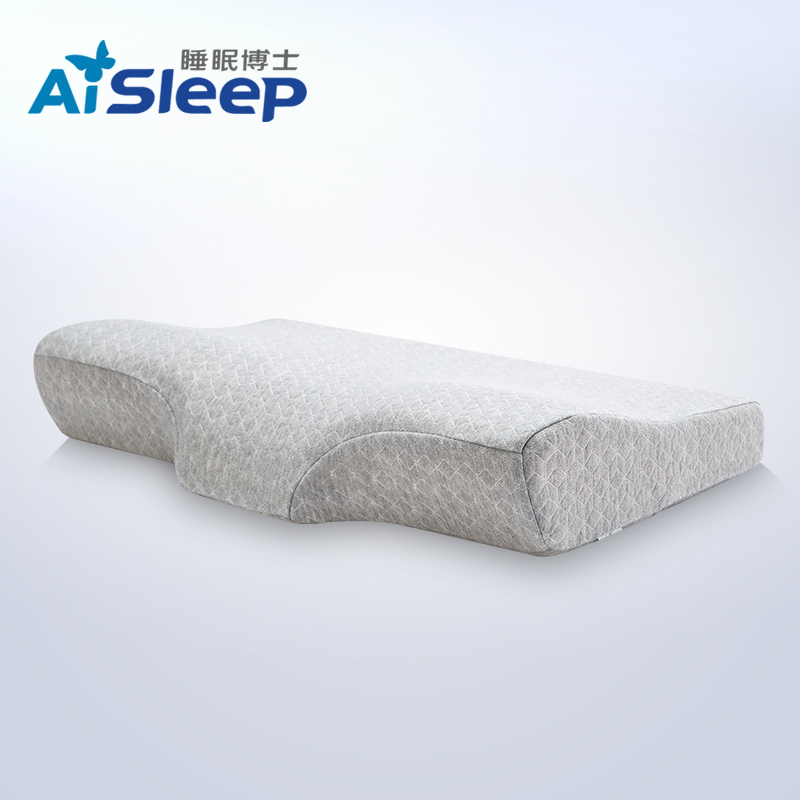 AiSleep/睡眠博士蝶型颈椎枕成人睡眠枕零度绵恒温舒适护颈枕单人