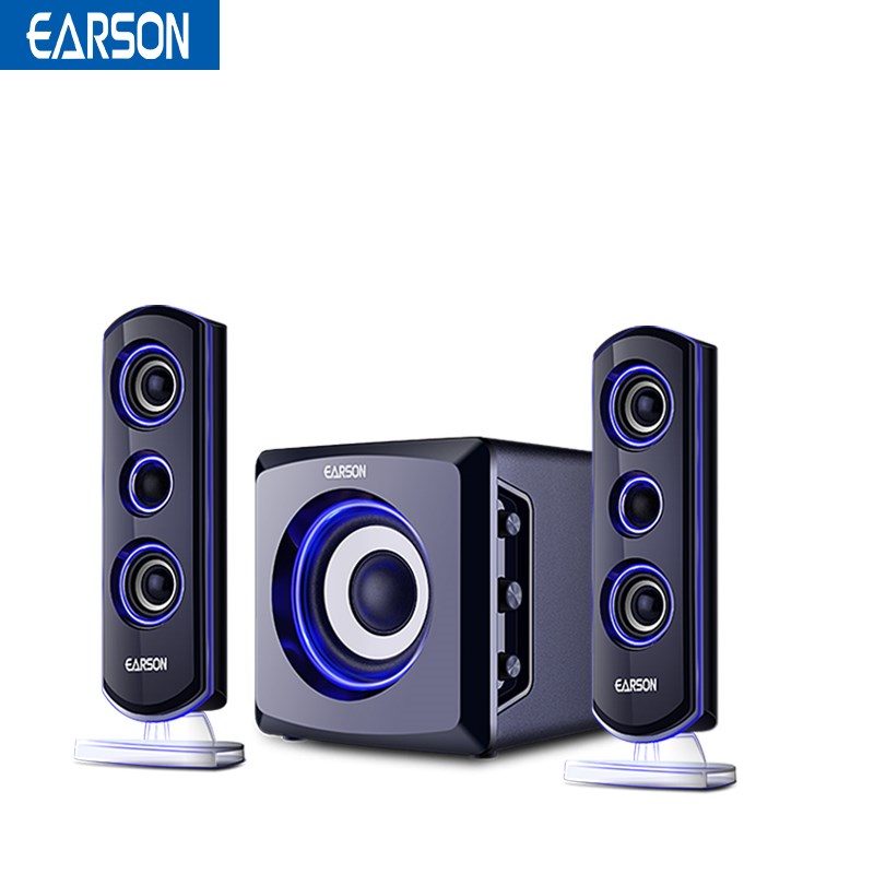 EARSON/耳神 ER2809笔记本电脑音响家用台式音箱蓝牙USB重低音炮