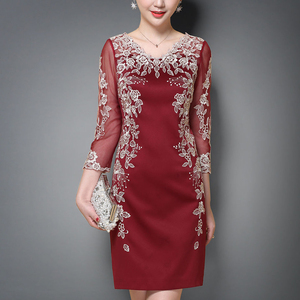 婚礼妈妈装新娘喜婆婆结婚宴 span class=h>礼服 /span>中老年女装
