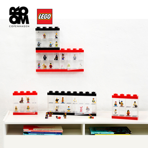 room span class=h>乐高 /span>玩具收纳盒lego人仔展示柜积木儿童方