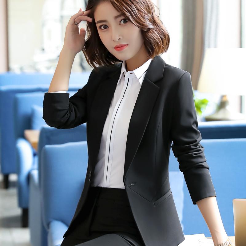 毛料职业装马甲套装上班族律师银行通勤ol商务工作服面试西服女秋