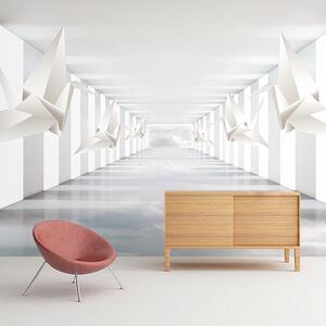 3d视觉空间延伸立体感墙纸客厅卧室装饰壁画展厅办公室背景墙 span