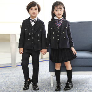 幼儿园 span class=h>园服 /span>小学班服校服秋冬季新款韩版英伦