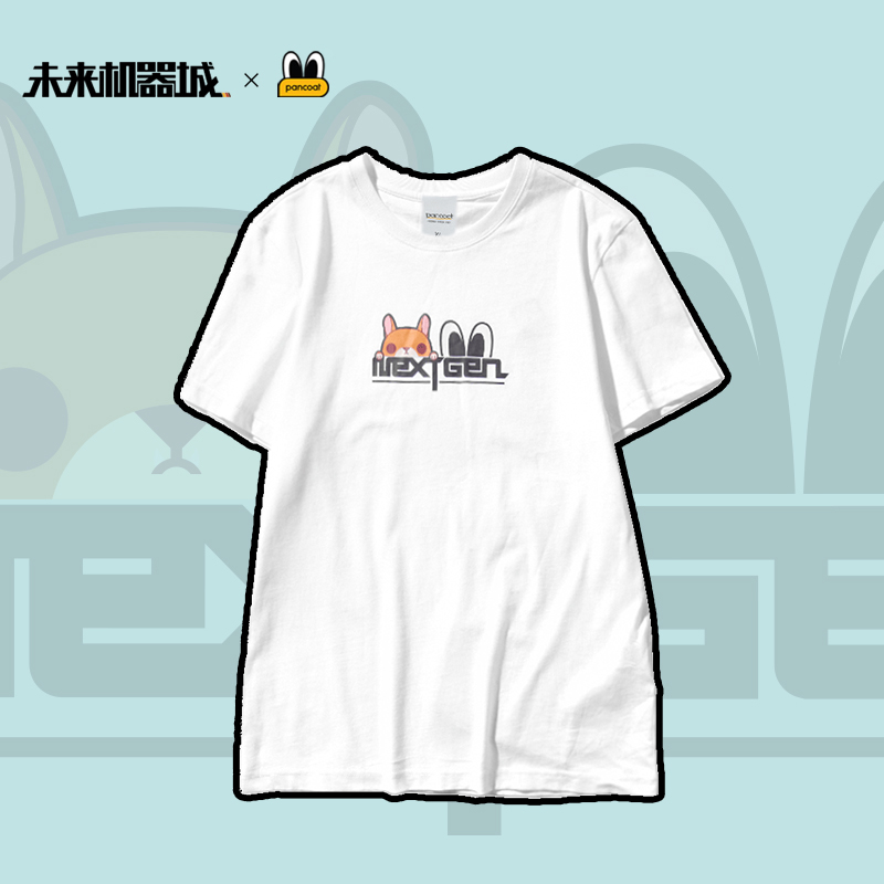 【未来机器城】PANCOAT新合作款卡通印花T恤短袖PCATE182253U