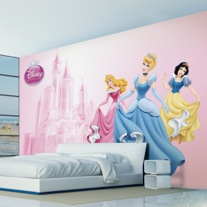 迪士尼白雪公主动漫墙纸环保儿童房幼儿园壁画 span class=h></p></a>壁纸