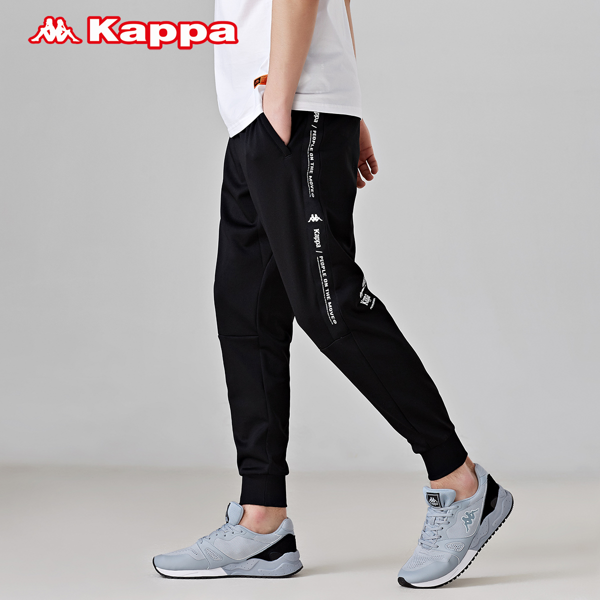 KAPPA卡帕 男款运动裤长裤休闲裤卫裤 2019新款|K0912AK36
