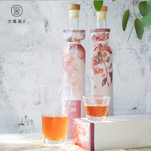 小贪新/桃花酒颜值酒桃花酿桃花醇花果酒 甜冰酒 女士低度酒 果酒$98