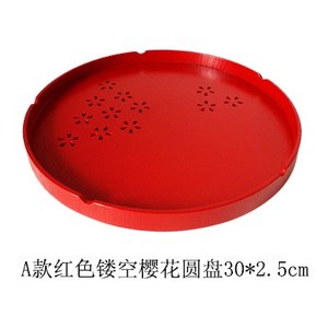 红盘子圆形图片