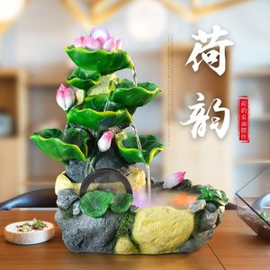 class=h></p></a>轮 /span>流水喷泉客厅桌面鱼缸 span class=h>荷花 /span>