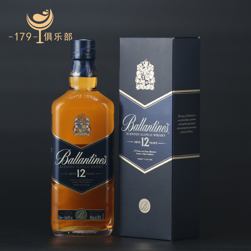 百龄坛十二年苏格兰威士忌 BALLANTINE’S 百龄坛12年 正品洋酒
