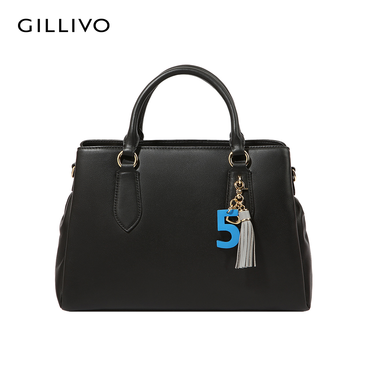 GILLIVO/嘉里奥2019新款女包包 真皮单肩斜跨包 时尚手提电脑包