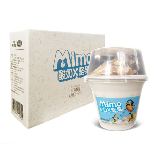 NEW HOPE/新希望 常温酸奶MIMO 坚果酸奶210g*6盒坚果拌酸奶酸奶