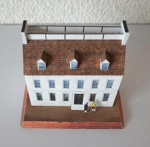 diy手工拼装立体纸质模型diy小屋建筑 别墅房屋房子 3d纸模折纸