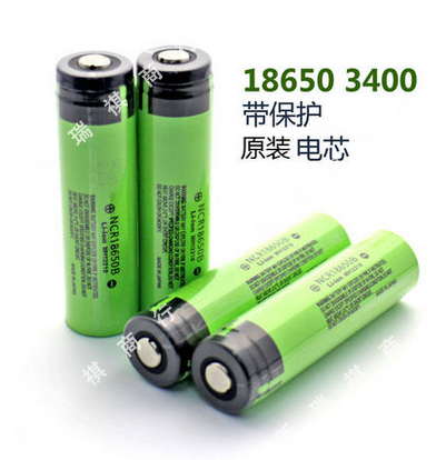Soshine正品18650锂电池大容量3400毫安带充放电保护电流8A电芯