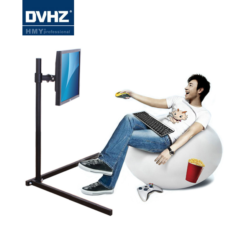 DVHZ液晶显示器支架落地床上电脑电视显示屏懒人床头适用19-27寸