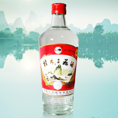桂林特产 桂林三花酒 米香型白酒 52度玻璃瓶装