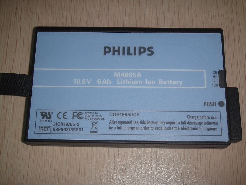 全新原装PHILIPS飞利浦 MP20/30/40/60/70 M4605A 心电监护仪电池