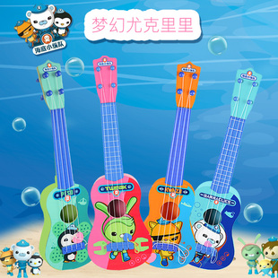 贝芬乐海底小纵队小吉他尤克里里初学者男女孩可弹奏乐器玩具礼物