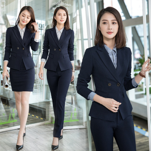 class=h>女装/span>套装2018新款时尚女士西装西服商务正装工装工作