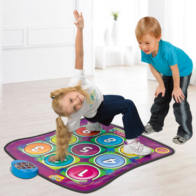 zippymat电玩毯儿童婴幼儿早教益智音乐垫游戏数字跳舞毯玩具礼品