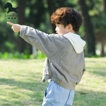 男童呢子衣春装2019新款中小童毛呢外套童装儿童休闲夹克韩版帅气
