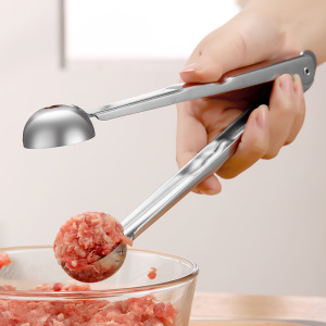 304不锈钢肉丸子制作器鱼丸牛肉丸模具厨房神器小工具饭团肉丸夹