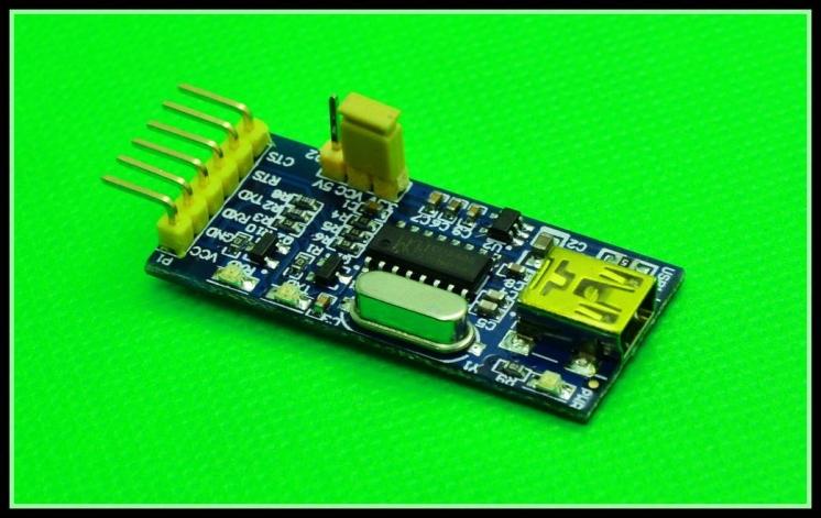 usb转ttl 串口模块(ch340)支持3.3v/5v系统,带控制信号