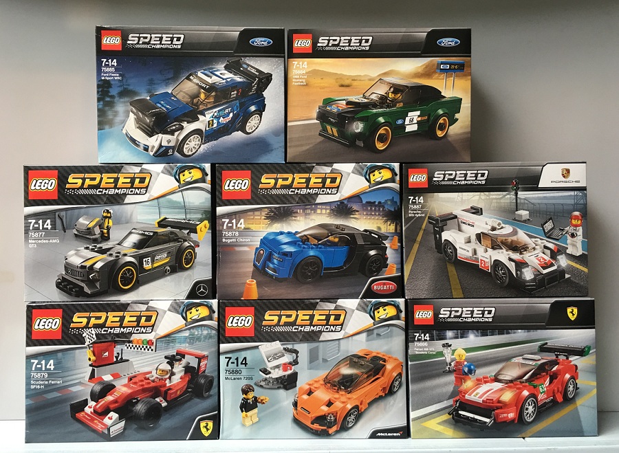 乐高lego 赛车 75877奔驰/75878布加迪/75879法拉利/75880迈凯伦