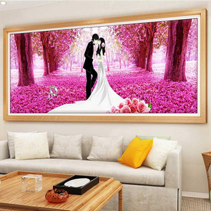 【婚礼钻石画卧室图片】婚礼钻石画卧室图片大全_好