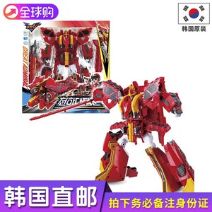 韩国 /span>直邮托宝兄弟v天下无敌钢铁大将军 变形龙飞船合体变形 