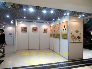 书画作品展板图片