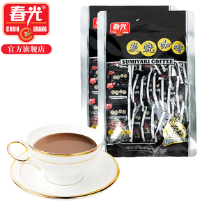 春光食品 海南特产 冲调 手工焙炒 炭烧咖啡570g*2 袋装 焦香味咖啡