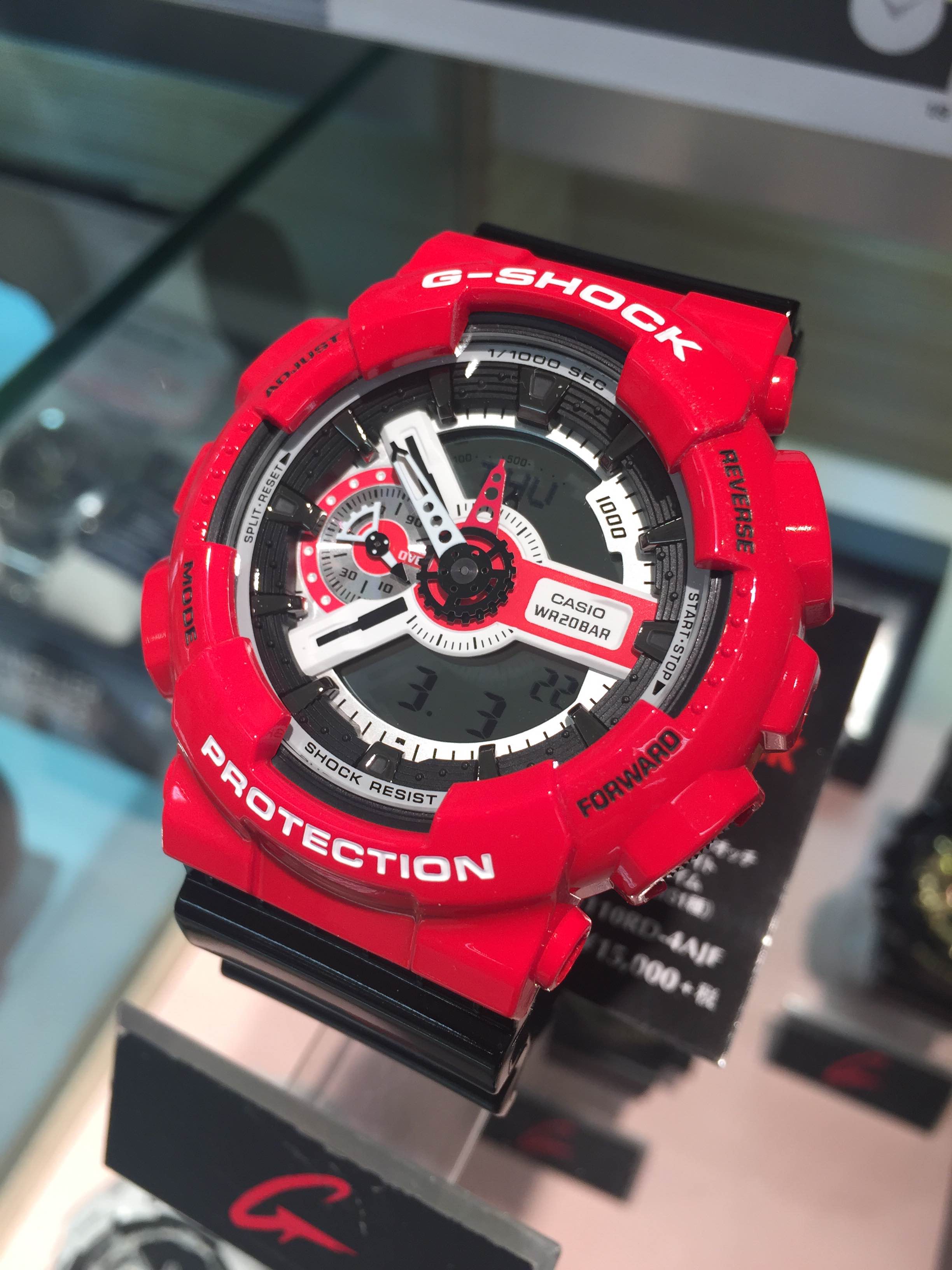 卡西欧g-shock ga-110rd-4ajf 2016 新款上市